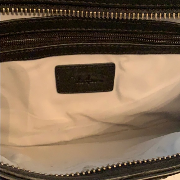 Cole Haan black pebble leather shoulder bag EUC! - Picture 5 of 7